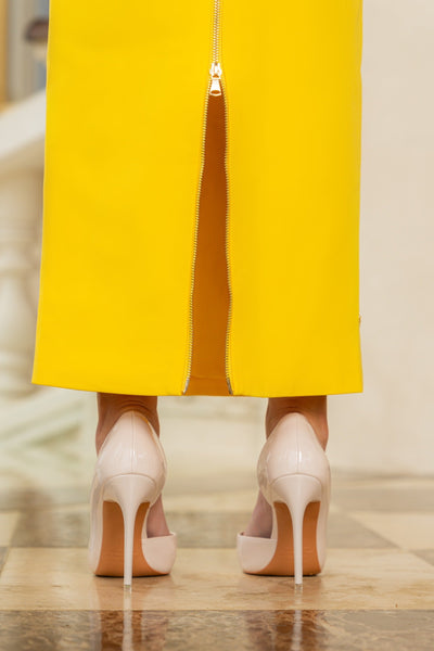 Décolleté Stiletto Beige Eleganti