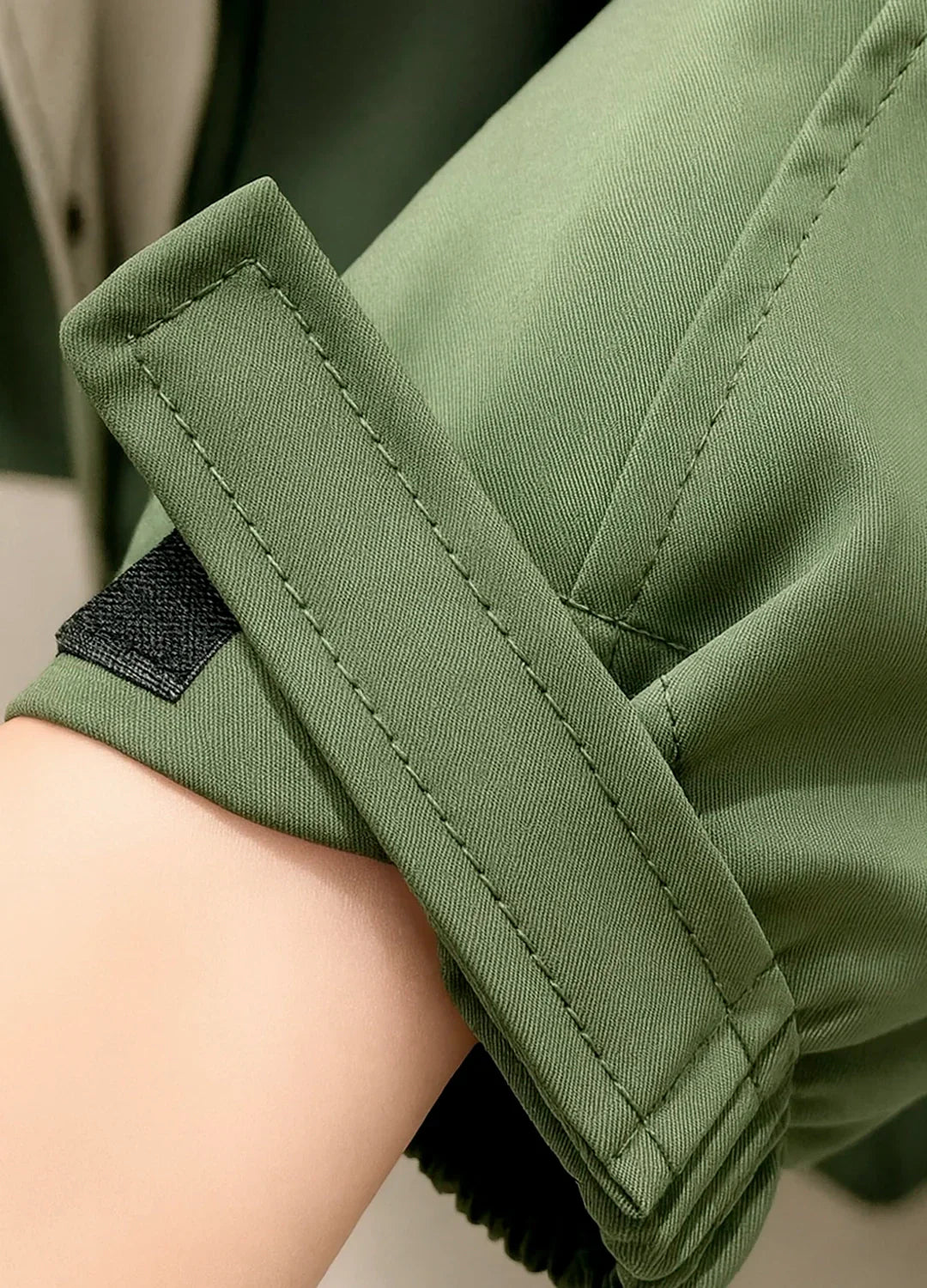 Trench Elegante Oversize Donna Bicolore