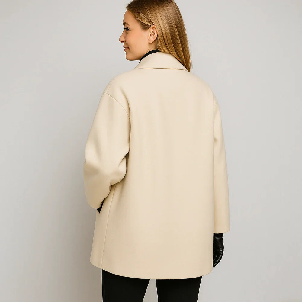 Cappotto Lana Lusso Oversize