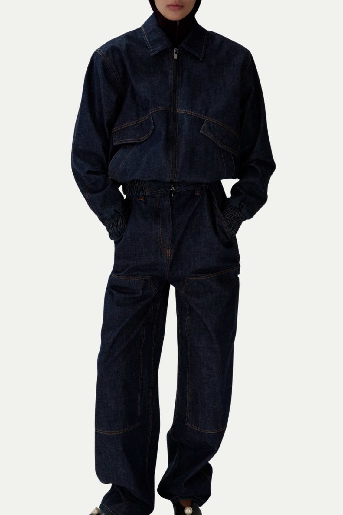 Giacca Bomber Denim Austyan