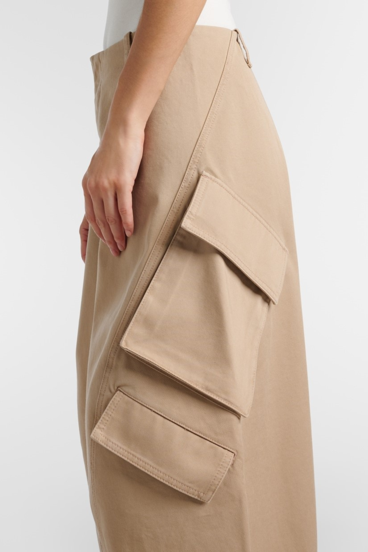 Pantaloni Cargo Donnal Kaki