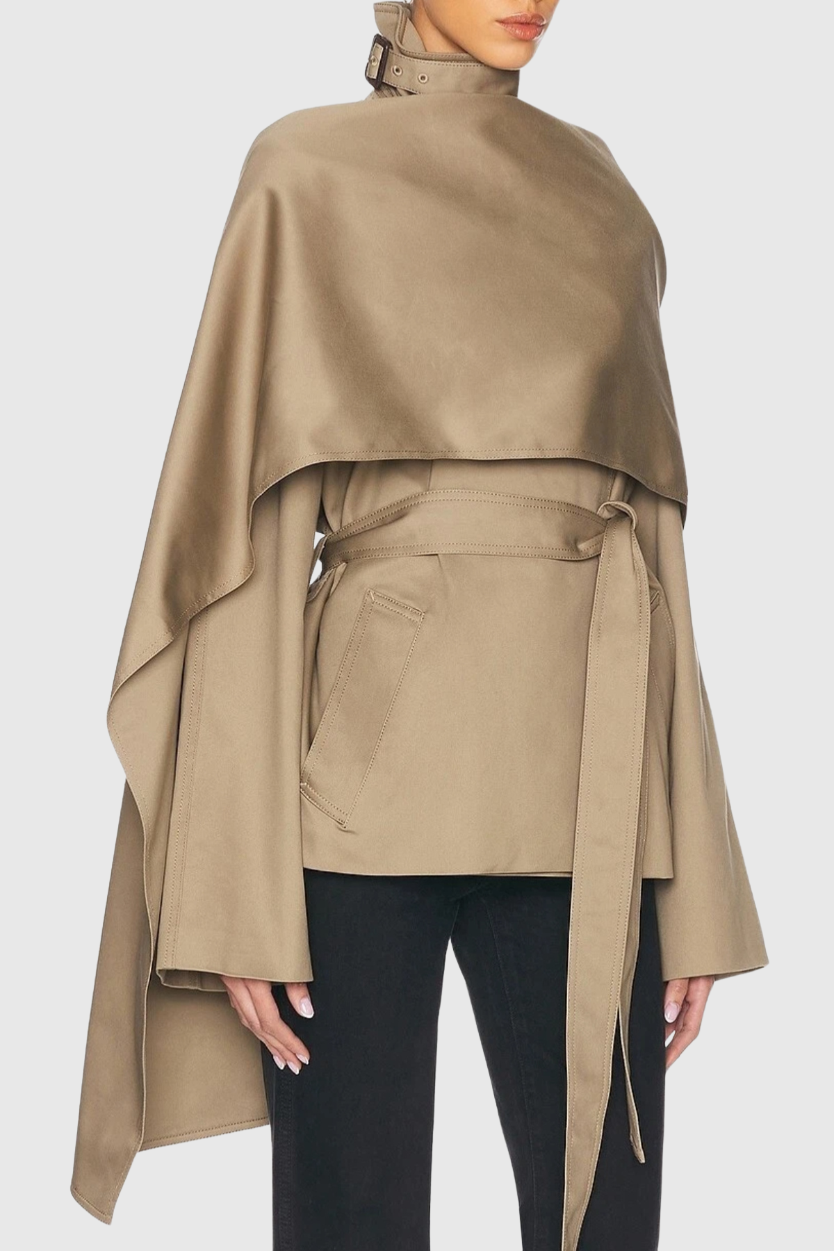 Trench Corto Kristy Elegante