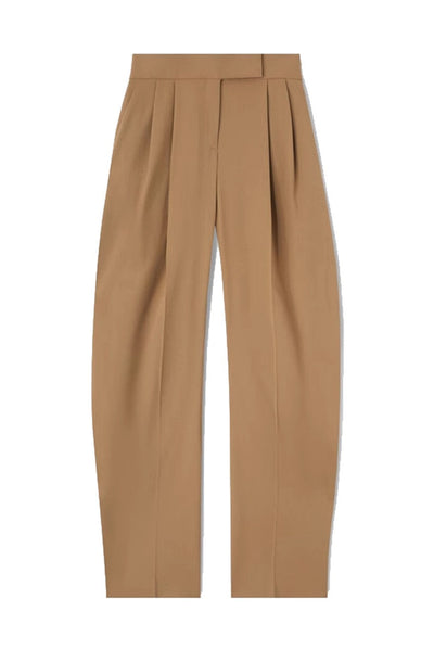 Elegante Pantalone Lana Marrone da Donna Corinne Rove Stile Professionale Moderno