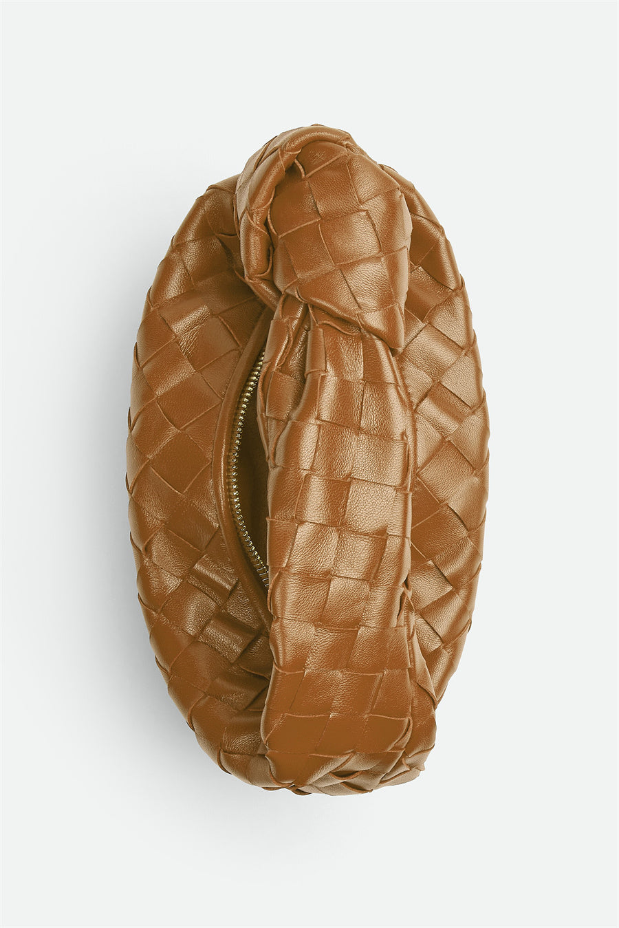 Pochette Zariah Intrecciata Marrone