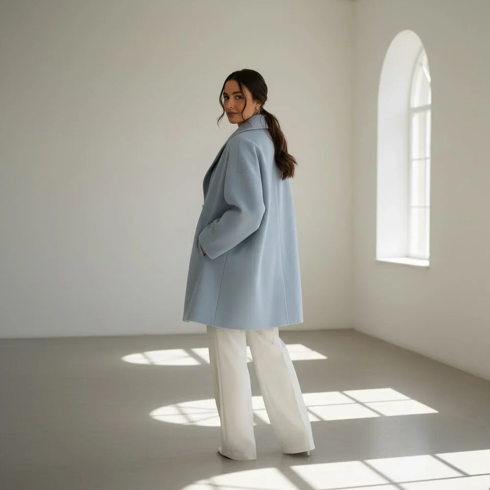 Cappotto Lana Lusso Oversize